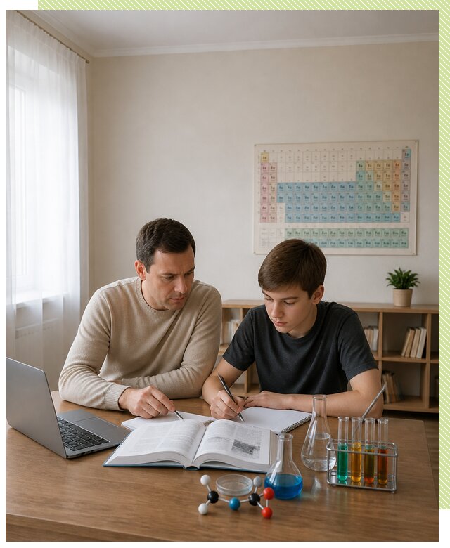 Репетитор по химии 8 класс в Таре по цене от 1235 р. | Репетитор-Тар